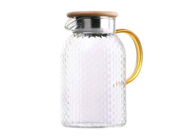 Кувшин Ardesto Dew 1500 мл, боросилікатне скло, прозорий (AR2615BPG) - Фото 1