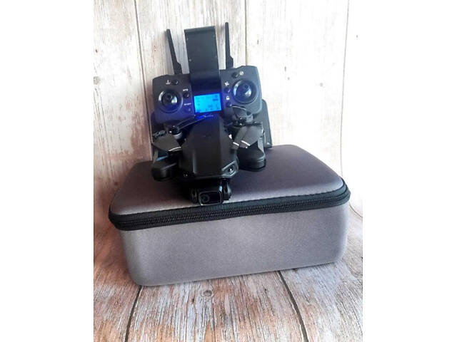 Квадрокоптер L900 PRO 6K GPS с кейсом (до 1200м) 28 минут полета (Черный) - Фото 9