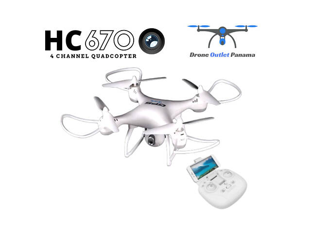 Квадрокоптер з камерою FPV Smart Drone HC670, GPS, Follow Me - Фото 3