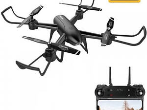 Квадрокоптер с камерой ZLRC SG106 Black - дрон с 4K и HD-камерой, 5G Wi-Fi, FPV, GPS, БК моторы, 100 м. до 22 мин.