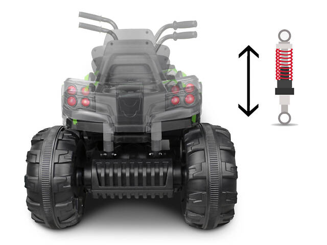 Квадроцикл Just Drive QUAD Q2 Зеленый - Фото 8