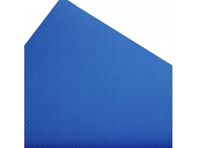 Килимок для йоги та фітнесу Power System PS-4017 NBR Fitness Yoga Mat Plus Blue (180х61х1) - Фото 9