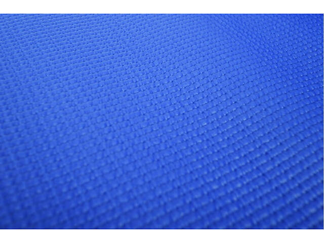 Килимок для йоги та фітнесу Power System PS-4014 PVC Fitness-Yoga Mat Blue (173x61x0.6) - Фото 6