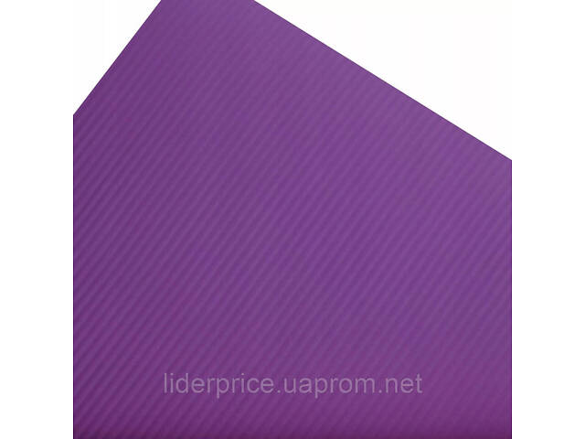 Коврик для йоги и фитнеса Power System PS-4017 NBR Fitness Yoga Mat Plus Purple (180х61х1), Оригинал! - Фото 4