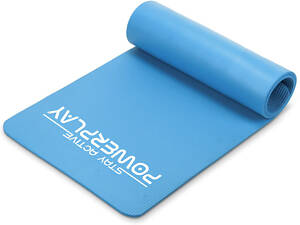 Килимок для йоги та фітнесу PowerPlay 4152 NBR Performance Mat Синій (183x61x1)