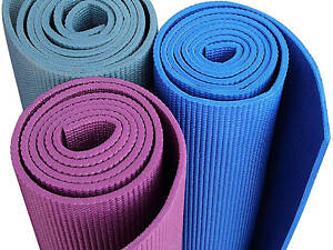 Килимок для йоги та фітнесу (йога мат) WCG M6 Фіолетовий, Оригінал!