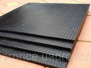 Килимок гумовий 500 х 500 х 10 під штангу або гантелі