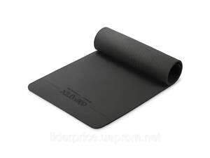 Килимок (мат) для фітнесу та йоги Gymtek Premium TPE 0,5см чорний, Оригінал!