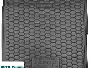 Коврик в багажник для Hyundai Ioniq '16-, с сабвуфером, резиновый (AVTO-Gumm)