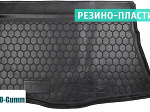 Коврик в багажник для Hyundai i30 GD '13-16 хетчбек, резиново-пластиковый (AVTO-Gumm)