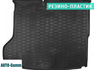 Коврик в багажник для Hyundai Ioniq '16-, без сабвуфера, резиново-пластиковый (AVTO-Gumm)