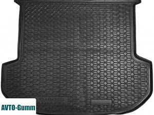 Коврик в багажник для Hyundai Santa Fe '18-, 5 мест резиновый (AVTO-Gumm)