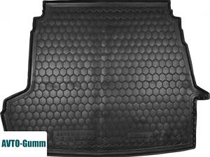 Коврик в багажник для Hyundai Sonata '10-15, резиновый (AVTO-Gumm)