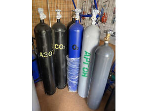 Кисень в балонах 10л