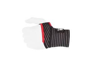 Кистьові бинти Power System PS-6000 Elastic Wrist Support Black/Red