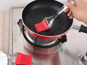 Пензлик кондитерський силіконовий для випічки маленький 17 см