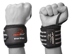 Пензлеві бинти PowerPlay 3081 Чорно-Сірі