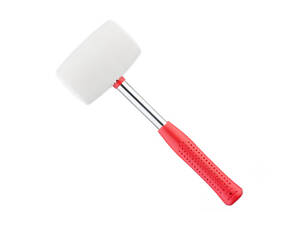 Киянка Intertool 680 г х 80 мм белая ручка металл (HT-0235)