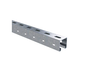 L-110см 41х41 сталь 2,5мм С-подібний профіль оцинкований [BPM4111] B5 Combitech ДКС