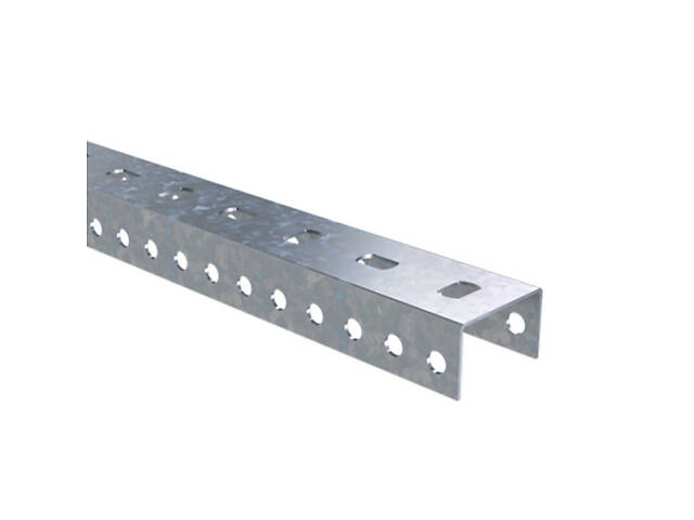 L-30см 48х29 сталь 1,5мм П-подібний профіль оцинкований [BPL2903] PSL B5 Combitech ДКС - Фото 1