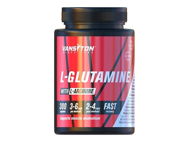 L-Глютамін Vansiton №300 (1105-664243) - Фото 1