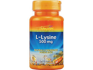 L-лізин Thompson L-Lysine 500 мг