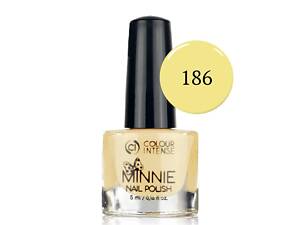 Лак для ногтей Colour Intense Minnie 5 мл NP-16 № 186 Матовый Yellow pastel Бледно-жёлтый