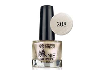 Лак для ногтей Colour Intense Minnie 5 мл NP-16 № 208 Перламутровый Pearl vanilla Нежно-жёлтый