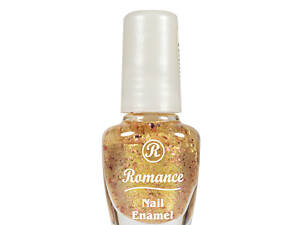 Лак для ногтей Romance mini Dill № 121 Хлопья Розовые крупные