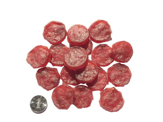 Ласощі для собак Lucky Star М'які качині чипси 65 г (4820281500626) - Фото 1