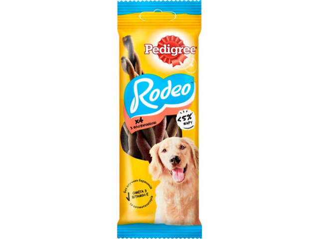 Ласощі для собак Pedigree Rodeo для чищення зубів 70 г (4008429090110) - Фото 1