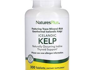 Ламінарія Nature's Plus Kelp 300 tabs (1086-2023-10-2363)