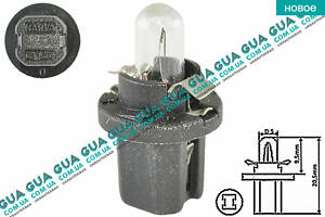 Лампа / лампочка 12V 1.2W BX8.5d / 2 ( черная ) в панель приборов 170353000 Acura / АКУРА ILX Sedan, Acura / АКУРА MDX S