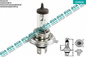 Лампа / лампочка H4 RANGEPOWER 12V 60/55W P43t-38 488783000 Acura / АКУРА ILX Sedan, Acura / АКУРА MDX SUV, Acura / АКУР