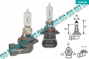 Лампа / лампочка HB3 12V 60W P20D ( фара дальнего света ) ( галогеновая ) 8GH005635121 Acura / АКУРА ILX Sedan, Acura /