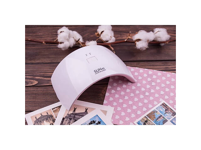 Лампа для гель лака 24W/ SUN-9C Розовая - Фото 5