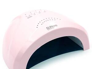 Лампа для гель-лаку SUN UV LED 2-in-1 24/48W Рожева