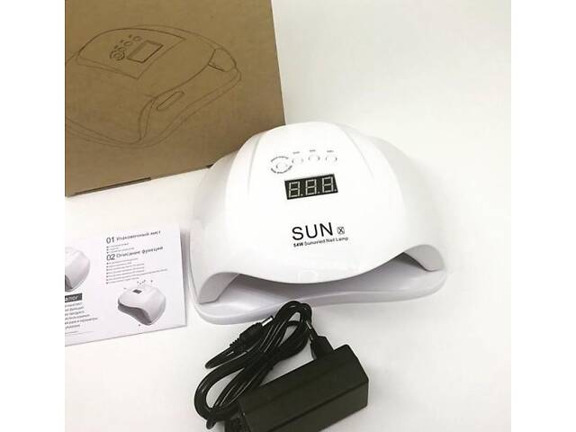 ЛАМПА ДЛЯ СУШКИ ГЕЛЬ-ЛАКА SUN 54 ВТ - Фото 3