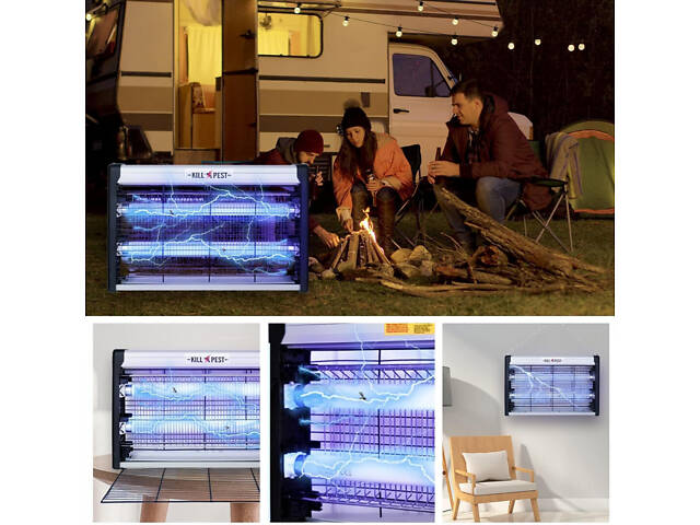 Лампа для уничтожения комаров 220v Led 6W Insect Killer - Фото 5
