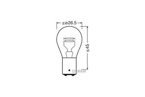 Лампа фонаря габарит 12V 21/4W P21/4W 7225 VW T5 03-15; AUDI A4 04-08; SKODA Octavia A5 04-13; TOYOTA ProAce 16-; RENAUL