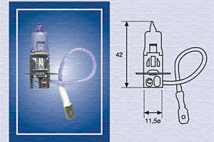 Лампа галогенная H3 24V 70W 002554100000