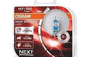 Лампа галогенная Night Breaker H7 12V 55W 2шт. 64210NLHCB