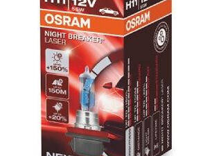 Лампа галогенная Osram Night Breaker Laser +150% H11 12V 55W