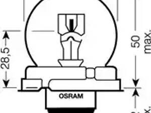 Лампа галогенная Osram Off-Road Super Bright R2(Bilux) 12V 100/80W