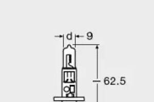 Лампа галогенная Osram Original H1 12V 55W