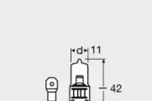 Лампа галогенная Osram Original H3 12V 55W