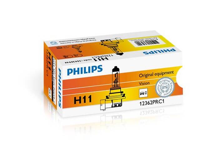 Лампа галогенная Philips Vision +30% H11 12V 55W