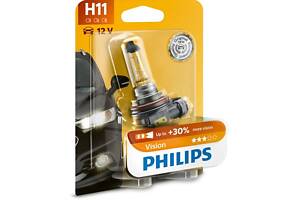 Лампа галогенная Philips Vision +30% H11 12V 55W