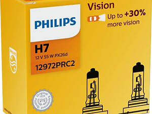 Лампа галогенная Philips Vision +30% H7 12V 55W ( 2 шт.)
