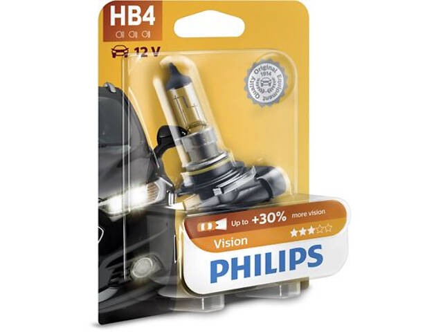 Лампа галогенная Philips Vision +30% HB4 12V 51W